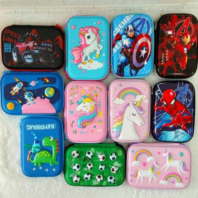 

Tempat pensil karakter lucu anak laki laki/perempuan