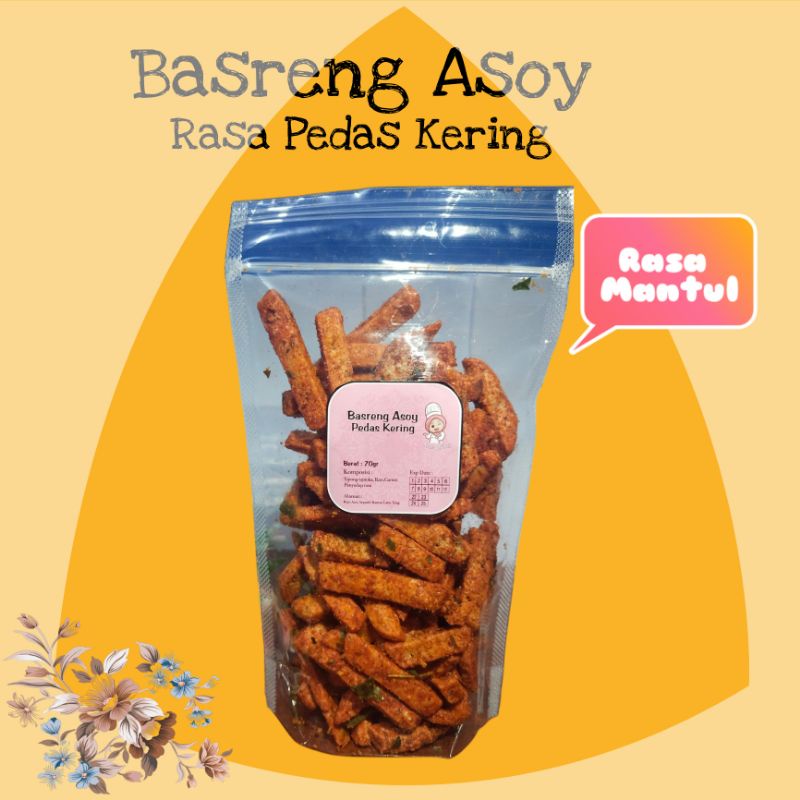 

Basreng Asoy Pedas Kering 45gr (Reseller)