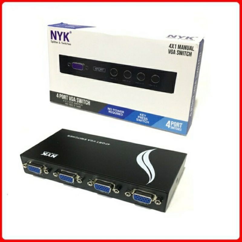 VGA Switcher 4Port/ Switch VGA 1-4