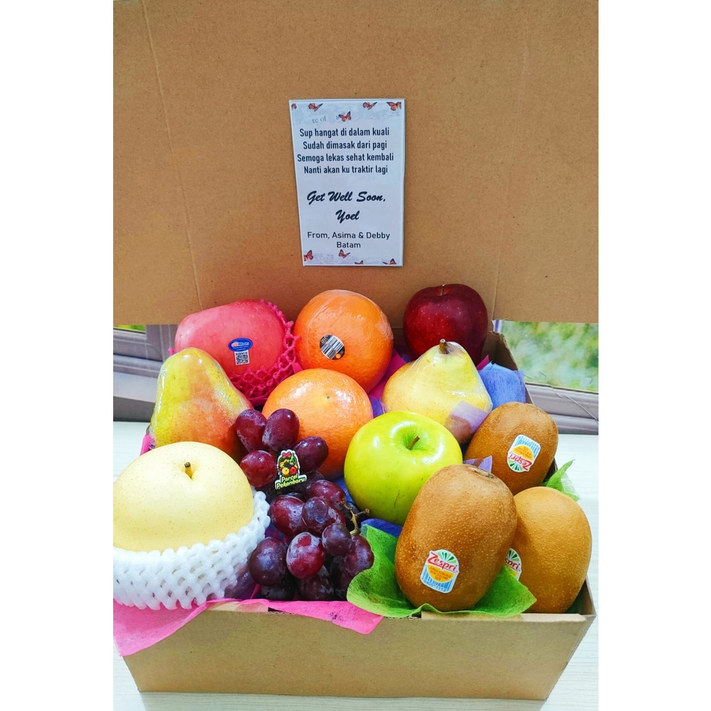 

Personalised Hampers|Get Well Soon Hampers|Parcel Buah Get Well Soon