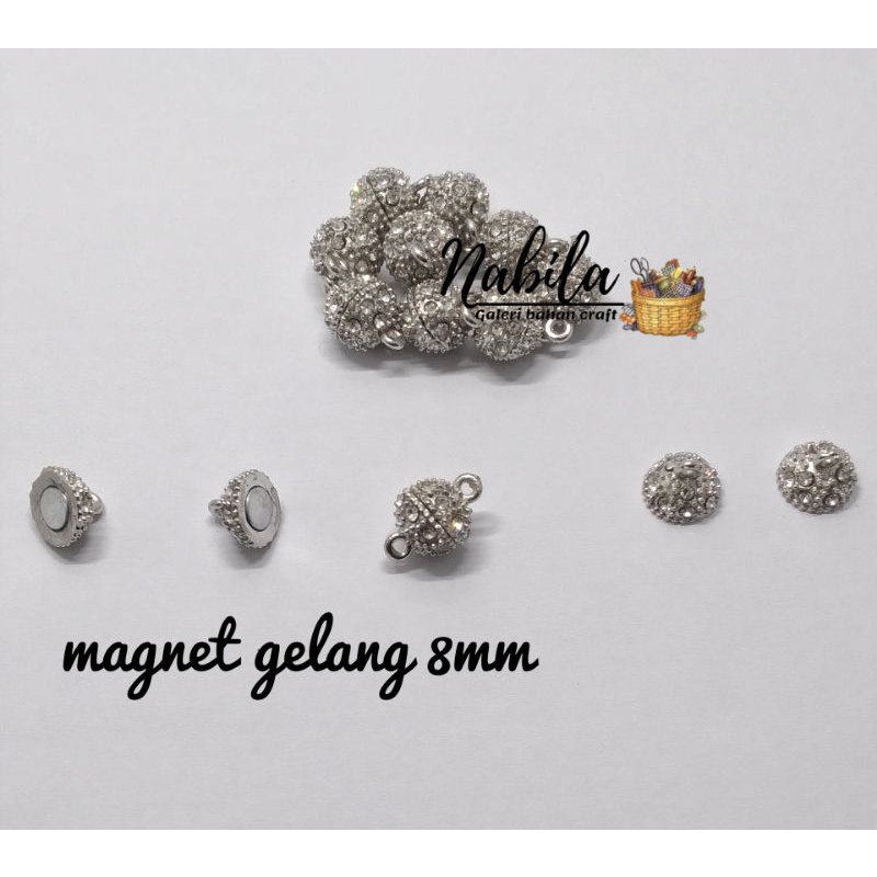 (Satuan) Magnet Gelang Bahan Craft Kerajinan Tangan