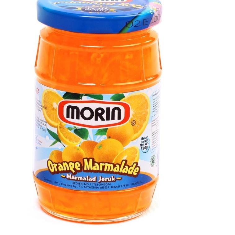 

✨10.10✨ SELAI JERUK / ORANGE MARMALADE JAM MORIN 330GR gas !!
