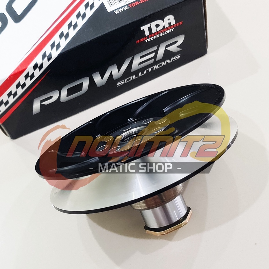 Secondary Sliding Sheave TDR Racing V22 Pulley CVT Belakang NMAX Aerox 155 Lexi