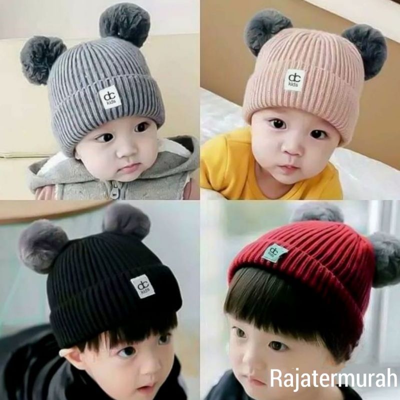 Topi Rajut Bayi DC Kids New 0-3Tahun