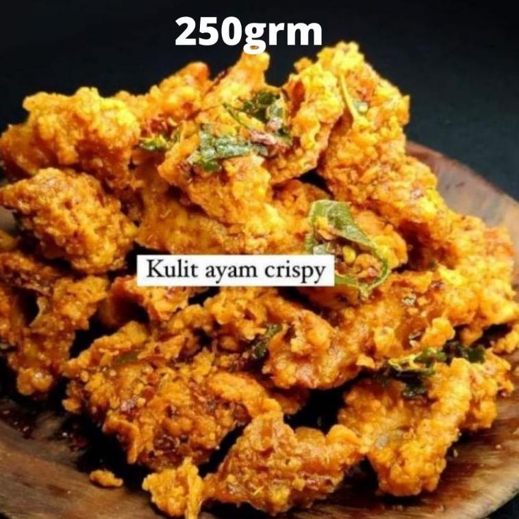 

BEST SELLER Keripik kulit ayam crispy pedas daun jeruk 250grm ! 861