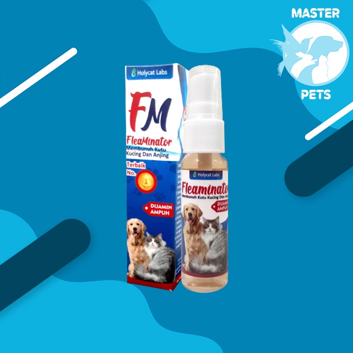 Obat Tetes Kutu Kucing Anjing Flea Minator Cat dog 20ML