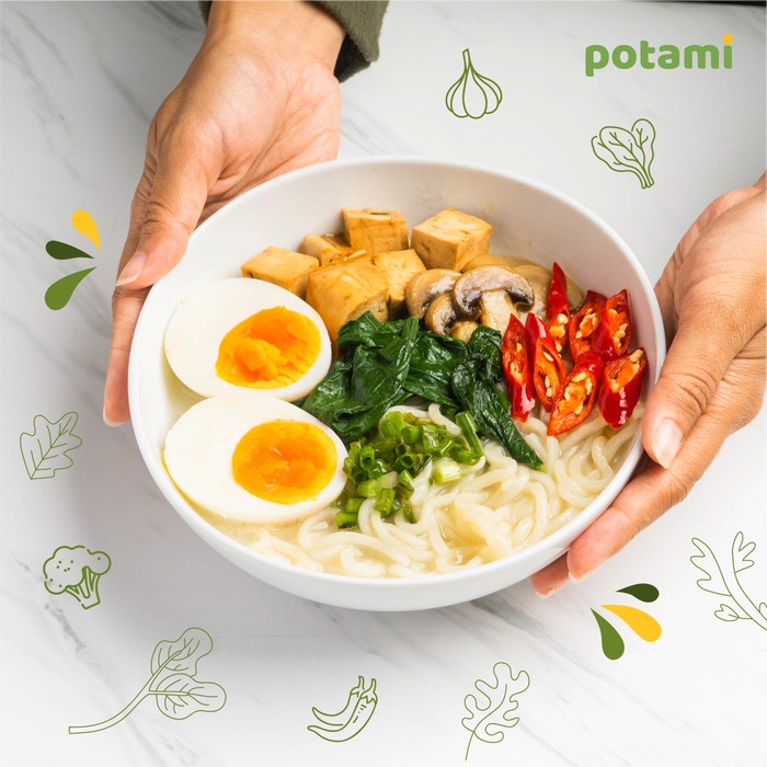 

PROMO POTAMI Mie Instant Tanpa Gluten 65g - Gluten Free Noodle - Mie Instan - Kuah