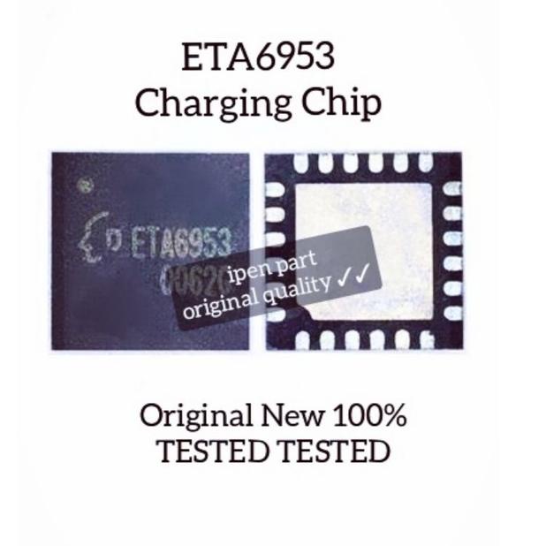 Promo Sekarang--IC Cas Eta6953 Redmi 9C Original New Tested Charging Eta 6953 Xiaomi