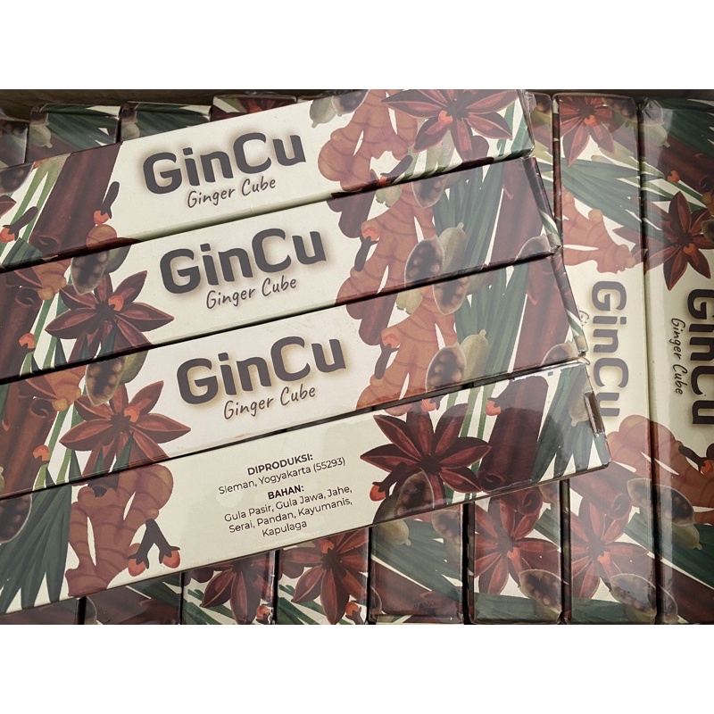 

GINCU (GINGER CUBE) MINUMAN JAHE REMPAH ALAMI isi 12