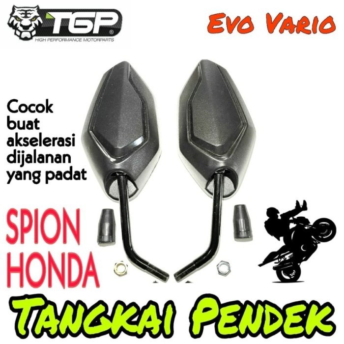 COD  Spion evo vario / spion honda / spion murah /spion cembung - honda, TANGKAI PENDEK