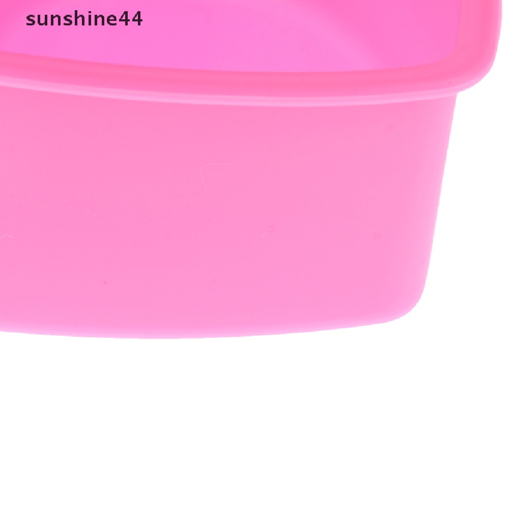 Sunshine Cetakan Kue / Coklat / Sabun Bentuk Hati Ukuran 3 Inch 8cm