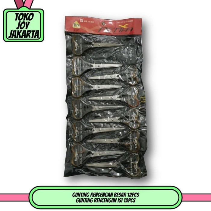 

Jual Gunting Rencengan Besar 12Pcs Diskon
