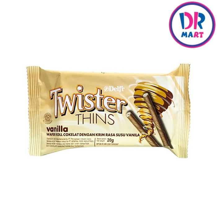 

Twister Thins Vanilla 15gr