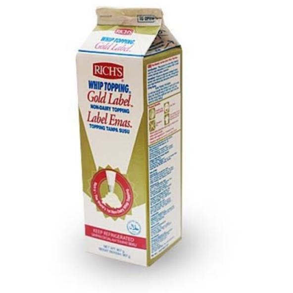 

TRC0r5Qf--Rich Gold Label Whipping / Rich’s Chocolate Whipping / Non Dairy Whipping Cream / Rich Cream