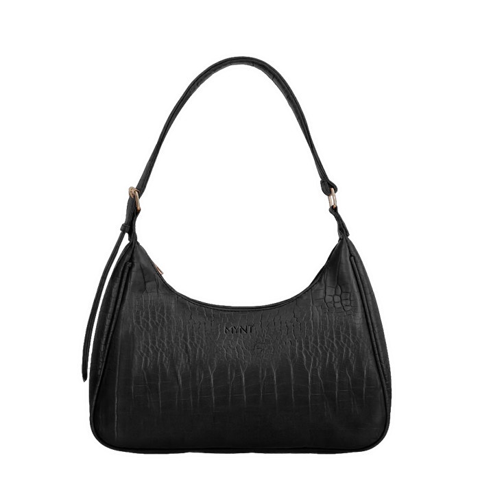 Promo Mayonette Boram Shoulder Bag Croco Vintage Bag Tas Wanita Terbaru 2021 - Black