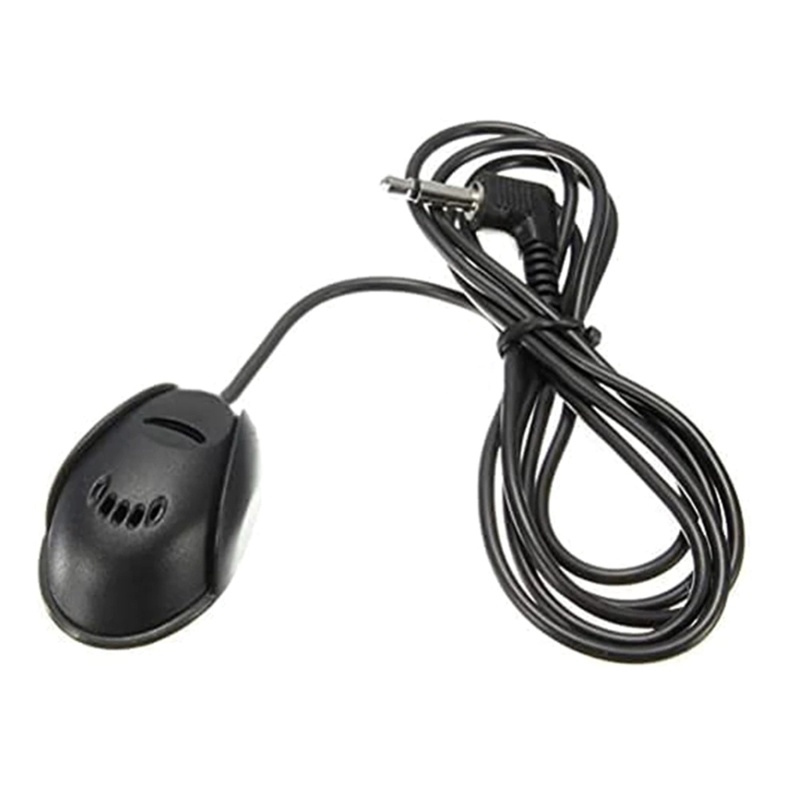 Cre MIC Perekat 3.5mm Stereo Mikrofon Eksternal Kabel Mini Untuk MIC GPS Radio Otomatis