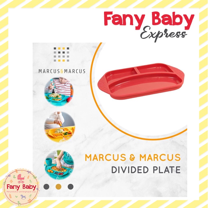 MARCUS&amp;MARCUS SILICONE DIVIDED PLATE