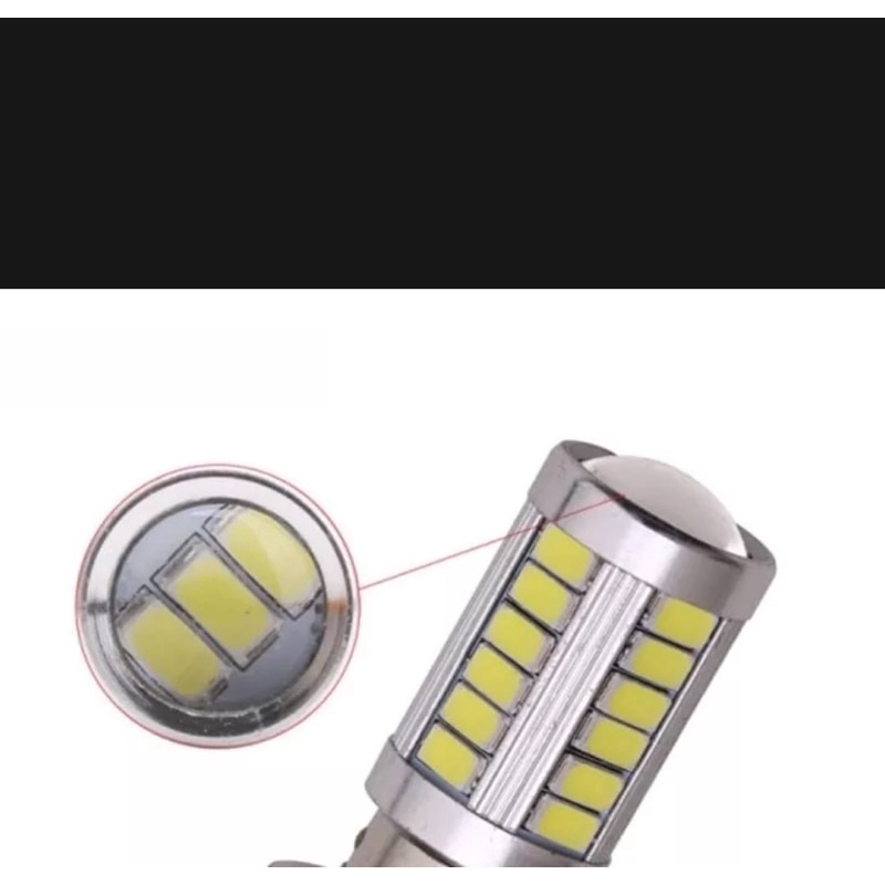 Lampu Led Motor Depan 33 Mata Titik Led Terang Sinar Fokus Halogen H4