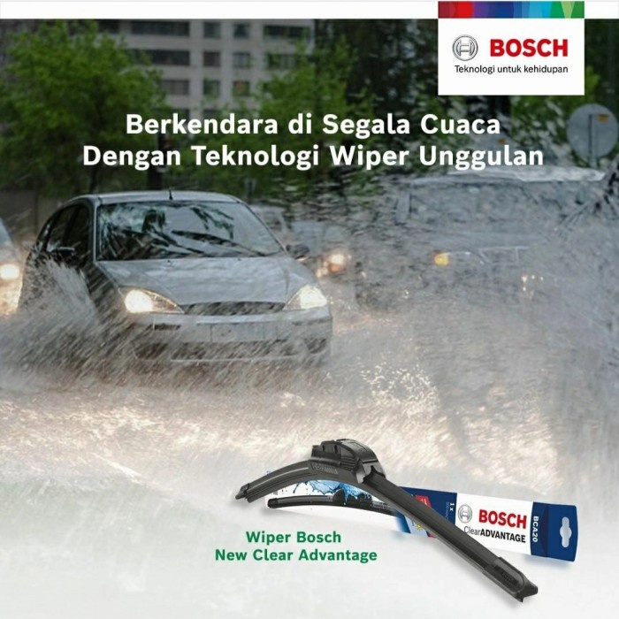 Paket Wiper Depan Belakang Livina Grand Livina X-Gear BOSCH+OEM Nissan .