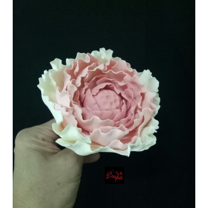 

(498/PPE2W) Gumpaste Flower Sugar Flower/Bunga Gumpaste Peoni
