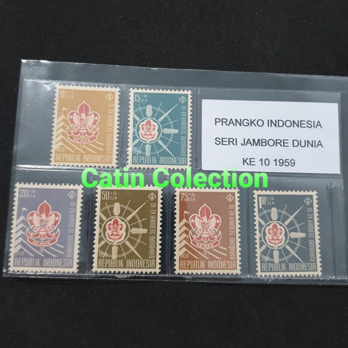 

Jual Perangko Indonesia ( 6Pcs ) Seri Jambore Dunia Ke 10 Tahun 1959 Baru Murah