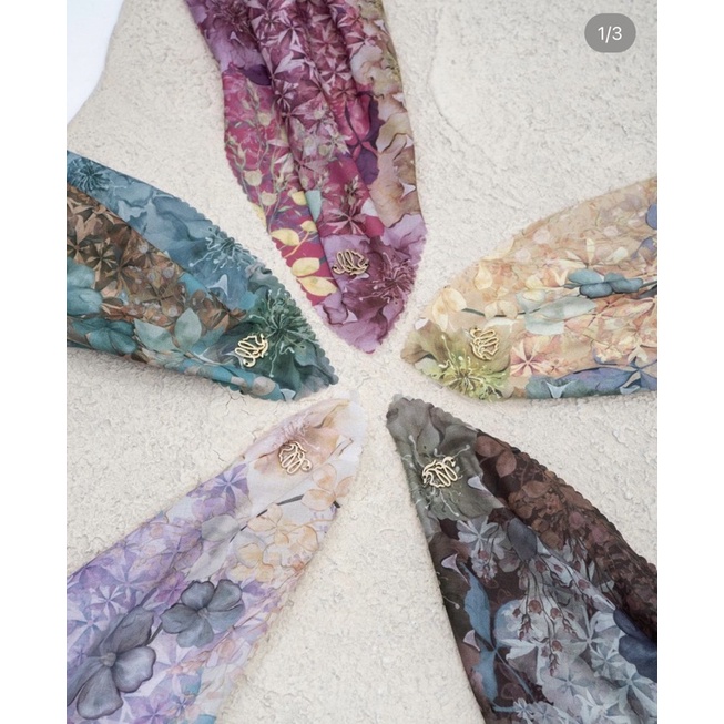 Shalona scarf heaven lights original x serasoft blue, eggnog, veriberi hl x serasoft