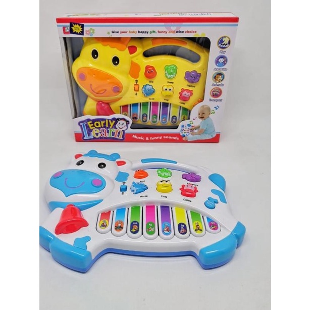 MAINAN BAYI PIANO ANAK EARLY LEARN PIANO SAPI