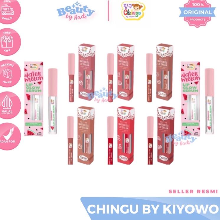 ➥Terbaru [READY] LIP GLOW WATERMELON LIPGLOW YEPPU KOREAN MATTEKISS LIPCREAM CHINGU BY KIYOWO BPOM L