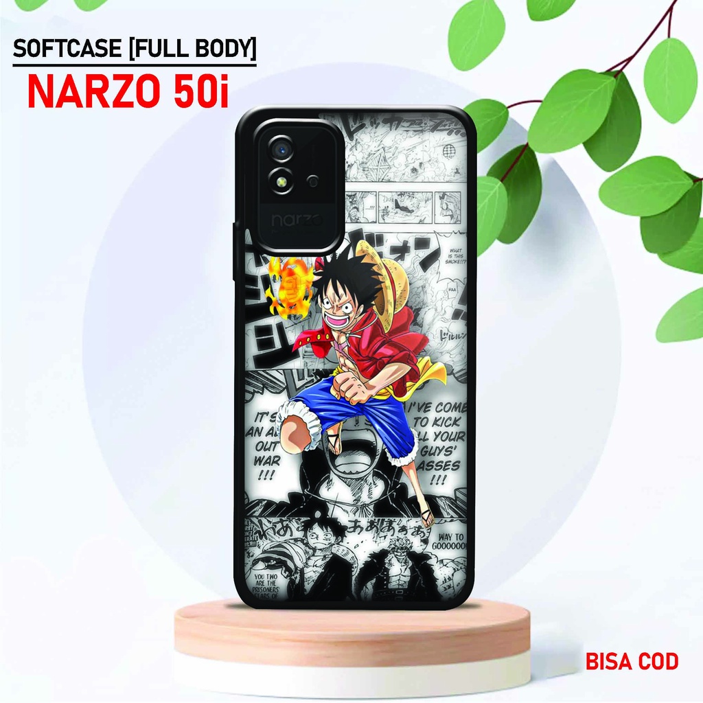 Softcase Glossy Realme Narzo 50i - Fashion Case [ UC 10 ] Realme Narzo 50i - Softcase Mengkilat Real