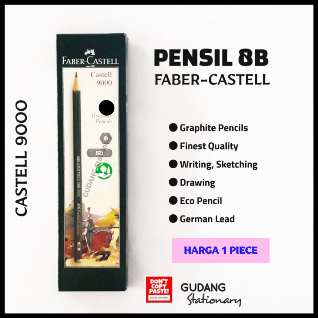 Pensil 8B FABER-CASTELL [ 1 pcs ]