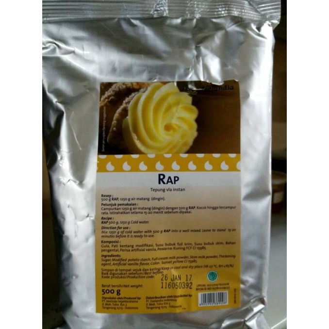 

[COD] RAP Tepung Vla Instant - 500g [COD]