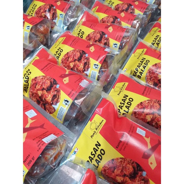

LAUK INSTAN IKAN KAPASAN BALADO 200 GR