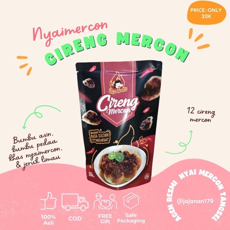 

Nyai Mercon Cireng mercon tulang rangu Nyaimercon (agen resmi)