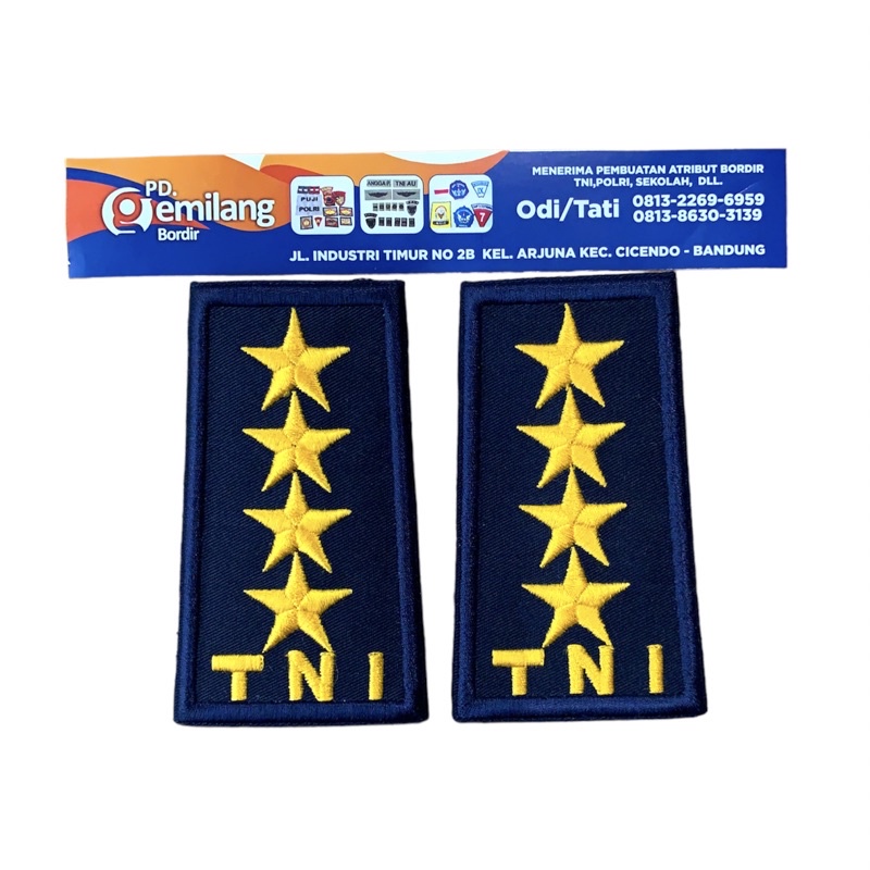 Pangkat PDH TNI AU JENDERAL | Sepasang