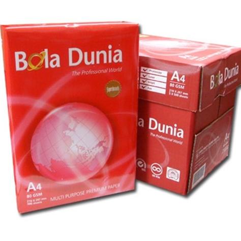 

SALE Bola Dunia Kertas HVS A4 80 gsm 210 x 297 mm