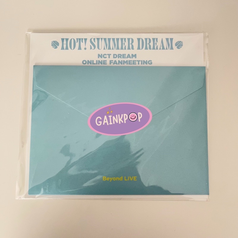 NCT DREAM - Hot Summer Fanmeeting Official MD - AR Ticket Jaemin