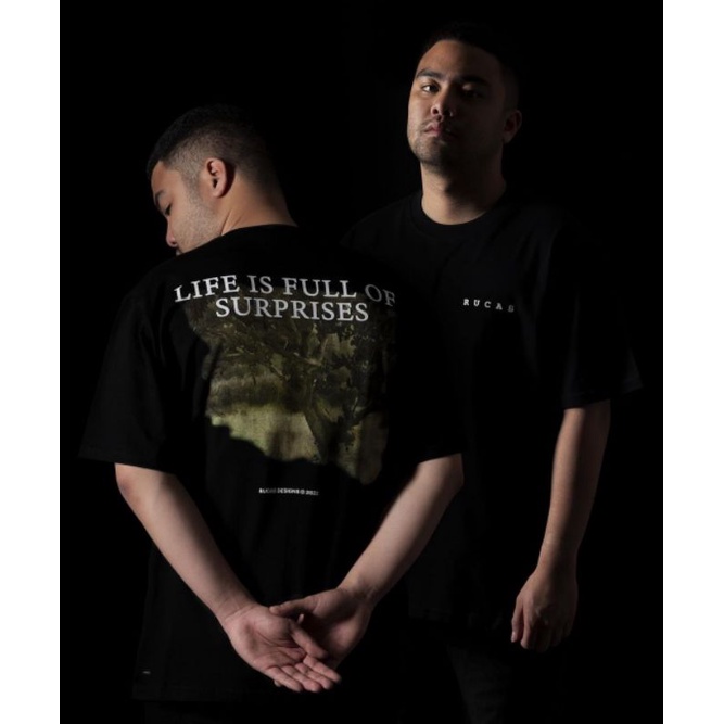 RUCAS S9 TSHIRT LIFE IS FULL OF SURPRISE ORIGINAL TEES RUCASCO LIMITED EDITION SEASON 9 KAOS PENDEK