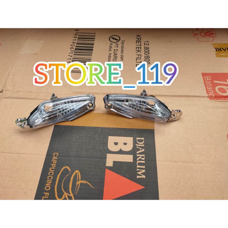 lampu sein xeon karbu