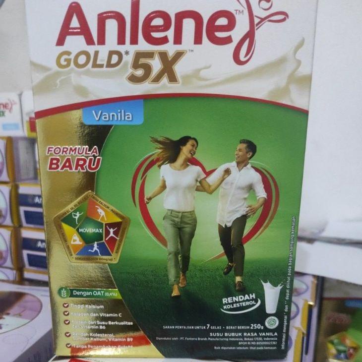 

10.10 sale Anlene gold 5X Vanila 250/240 gr !!