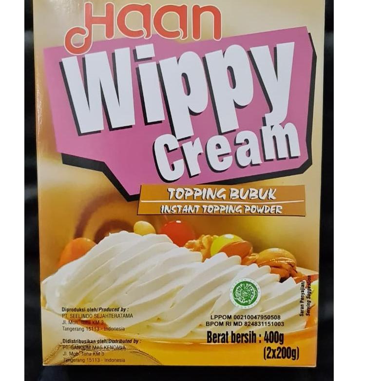 

✨New✨ HAAN WIPPY CREAM 400 gr 