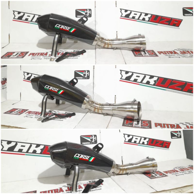 silincer only corse for zx25r saya sesuaikan hedernya pnp )