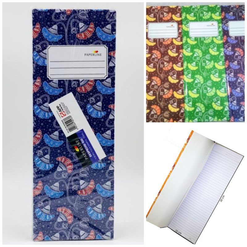 

KALTIM Hard Cover Paperline 100 Lembar Buku Expedisi Tamu