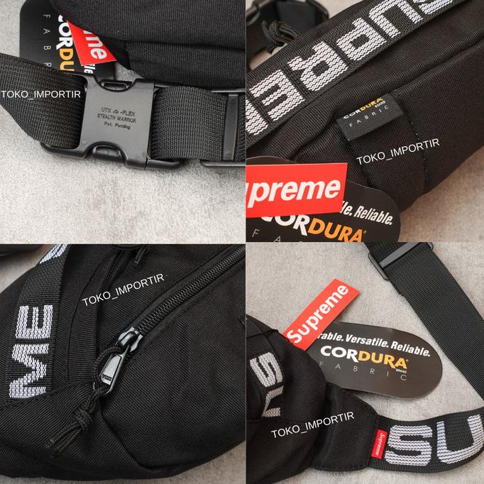 Tas Waistbag Supreme / Waist Bag Supreme / Tas Selempang Supreme SS18