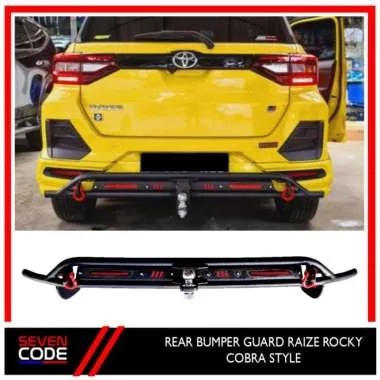 ATWC- TOYOTA RAIZE TOWING BAR SEVENCODE MODEL COBRA TOWING BELAKANG COBRA STYLE AKSESORIS MOBIL REAR