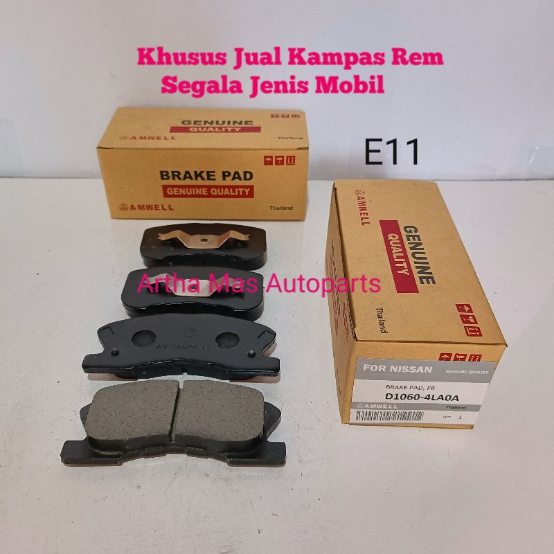 KAMPAS REM DEPAN DATSUN GO PLUS PANCA BRAKE PAD DATSUN GO