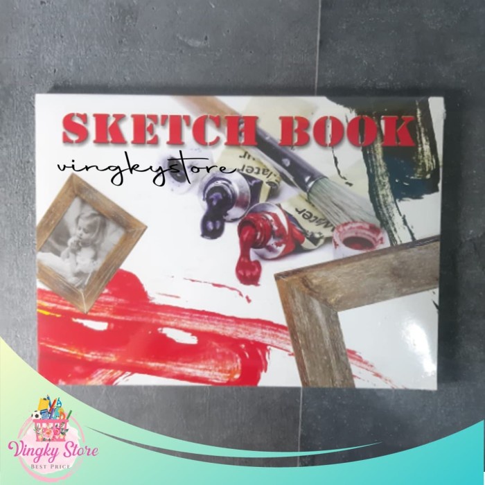 

Mantap Sketch Book / Buku Gambar Sketsa Kiky A4 Terlaris