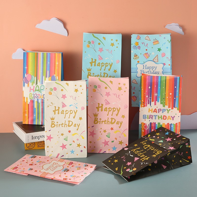 

DY PACK PAPER BAG LUCU FANCY HAPPY BDAY /TAS KERTAS HADIAH HAMPERS /PAPER KADO