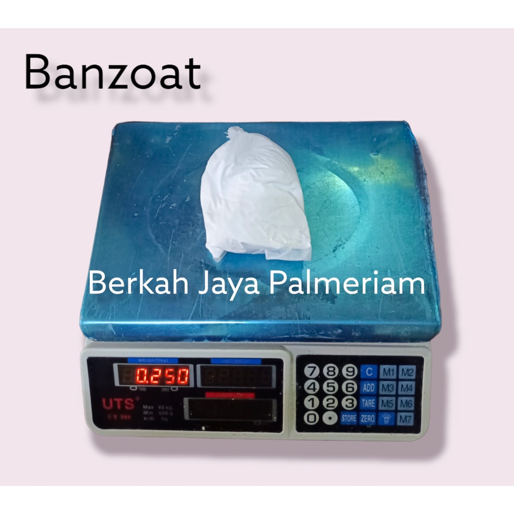 

Benzoat 250g kemasan repack
