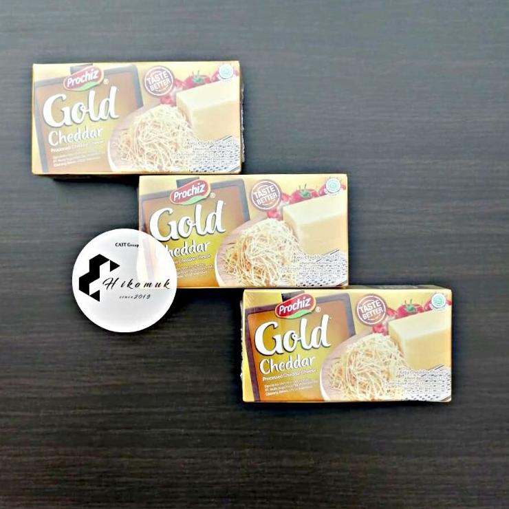 

KodeB6n1M--Prochiz Gold Cheddar 160Gr / Keju / Cheese Murah Meriah FREE ONGKIR