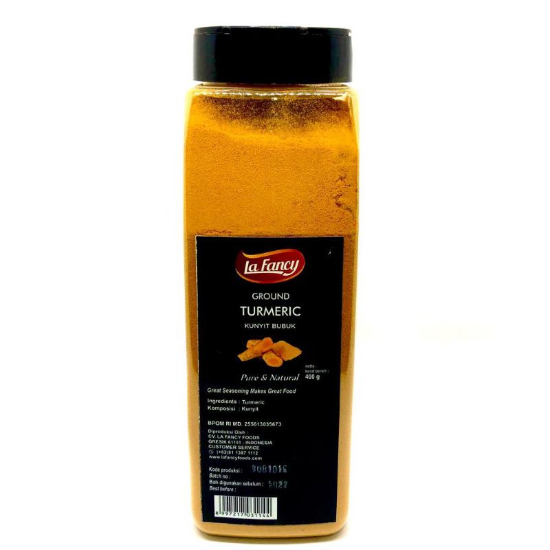 

La Fancy Foods Kunyit Bubuk 100% Murni 400g